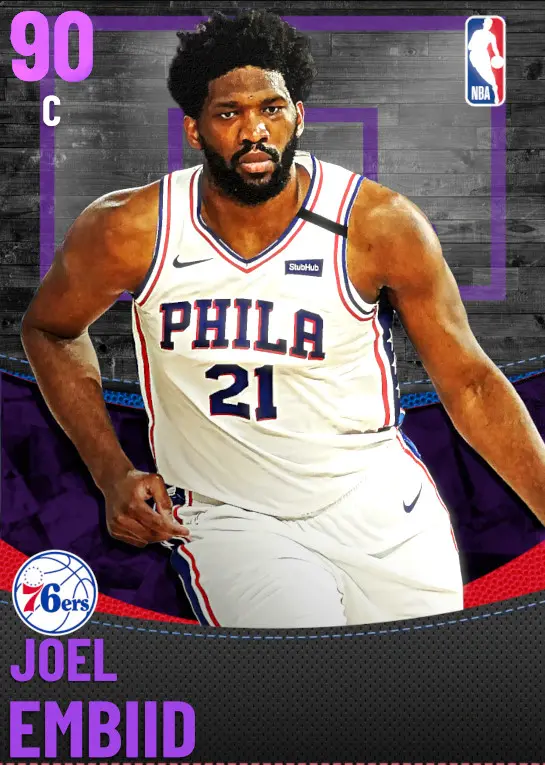 (AMETHYST) Joel Embiid (90 OVR)