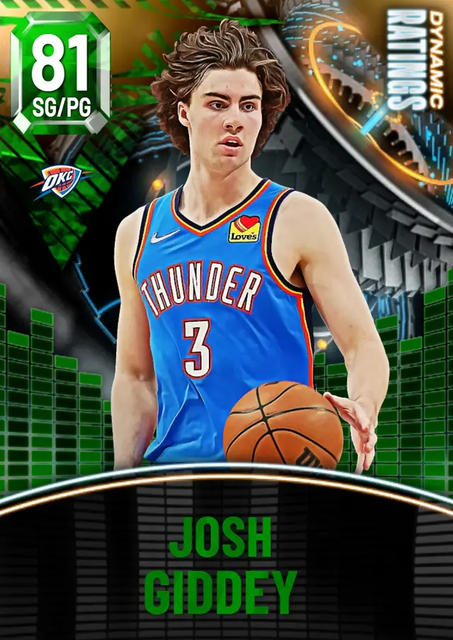 (EMERALD) Josh Giddey (81 OVR)
