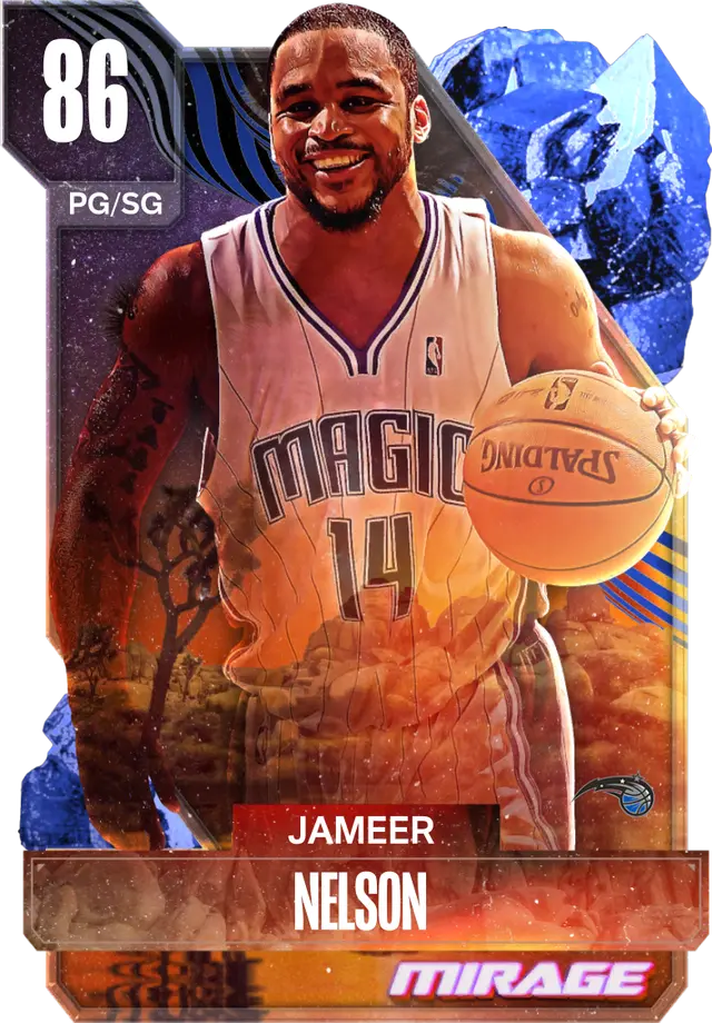 (SAPPHIRE) Jameer Nelson (86 OVR)