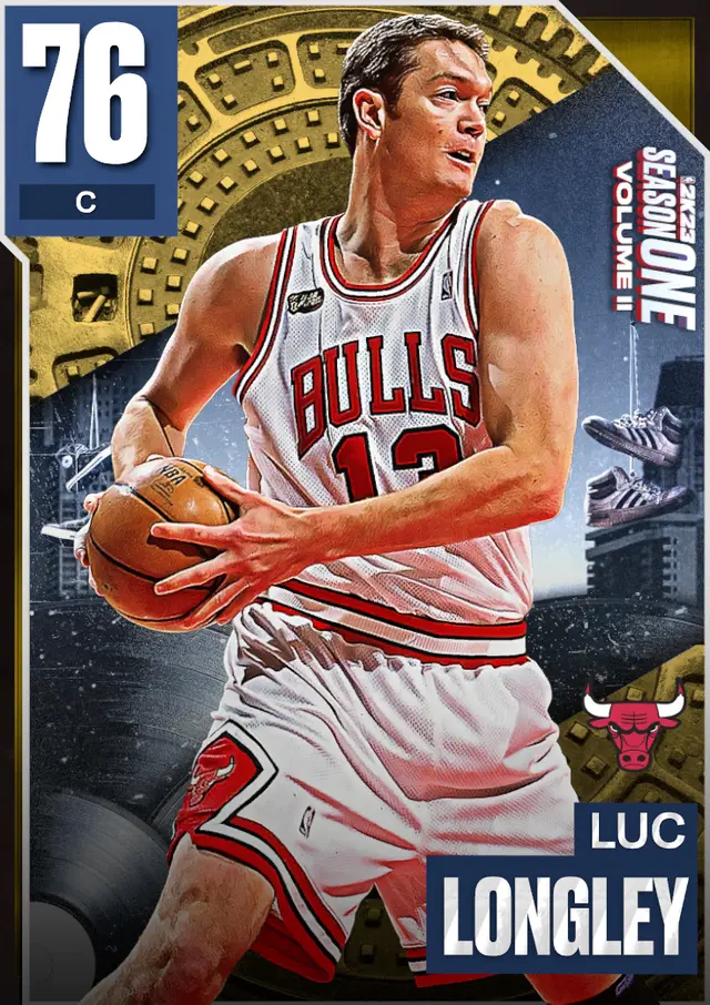 (GOLD) Luc Longley (76 OVR)