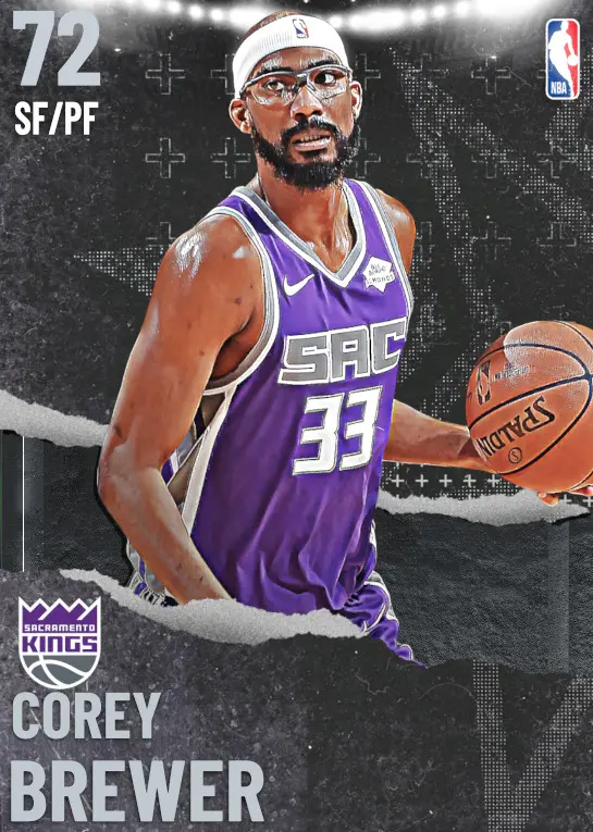 72 Corey Brewer | Sacramento Kings