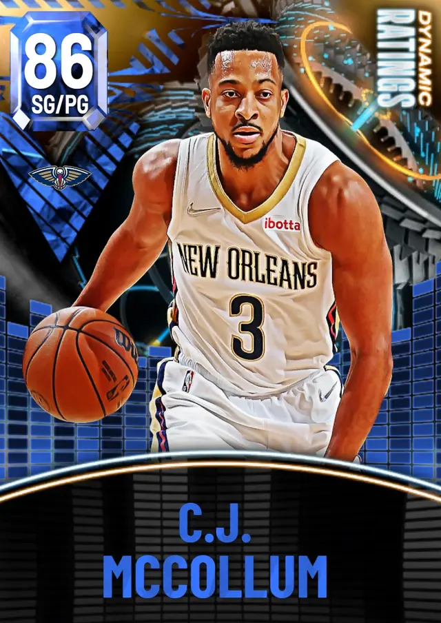 (SAPPHIRE) C.J. McCollum (86 OVR)