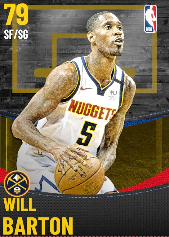 (GOLD) Will Barton (79 OVR)