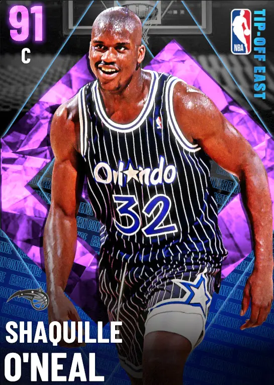 (AMETHYST) Shaquille O'Neal (91 OVR)