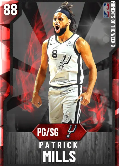 (RUBY) Patrick Mills (88 OVR)