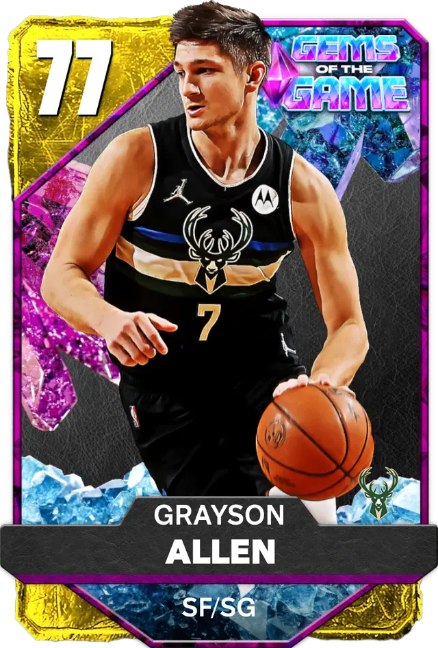 (GOLD) Grayson Allen (77 OVR)