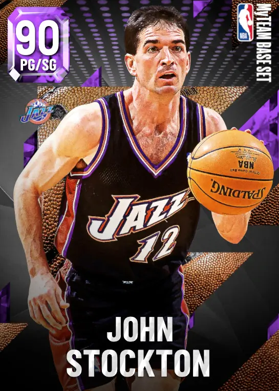 (AMETHYST) John Stockton (90 OVR)