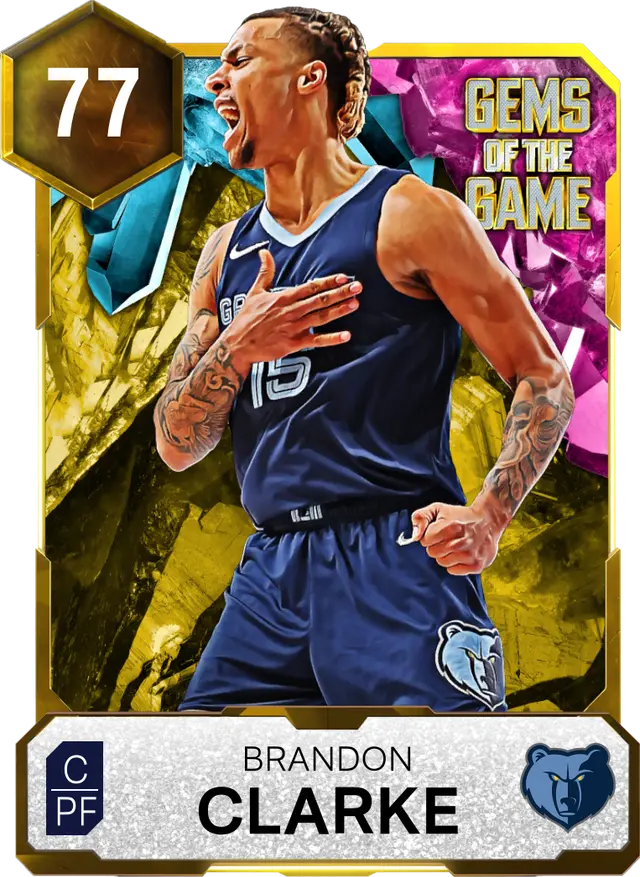 (GOLD) Brandon Clarke (77 OVR)