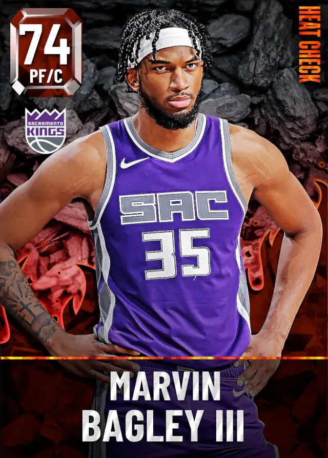 (GOLD) Marvin Bagley III (74 OVR)
