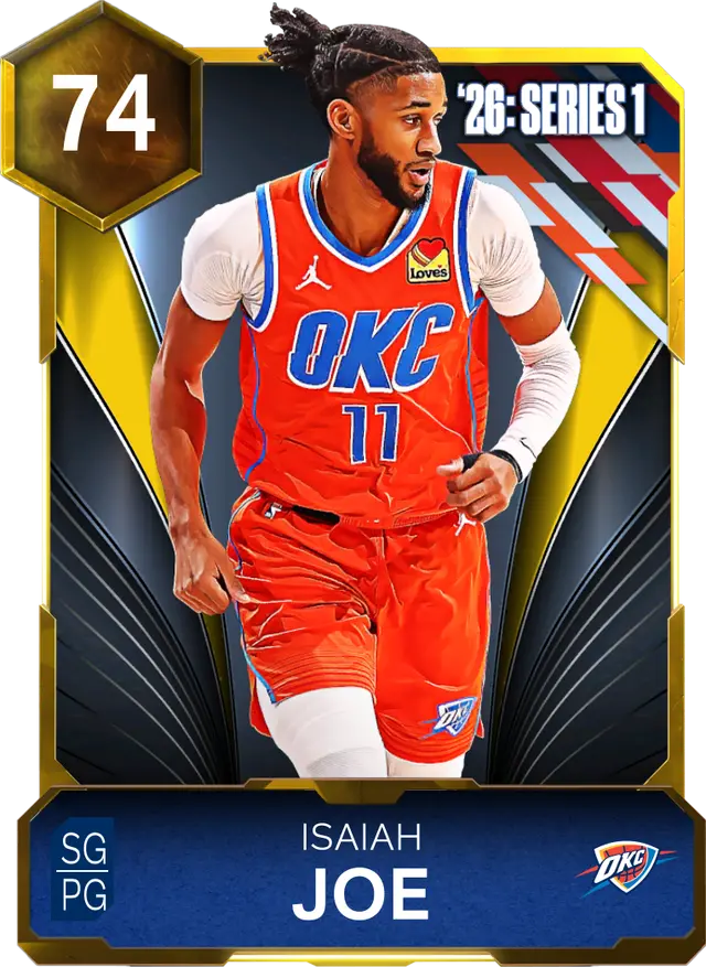 (GOLD) Isaiah Joe (74 OVR)