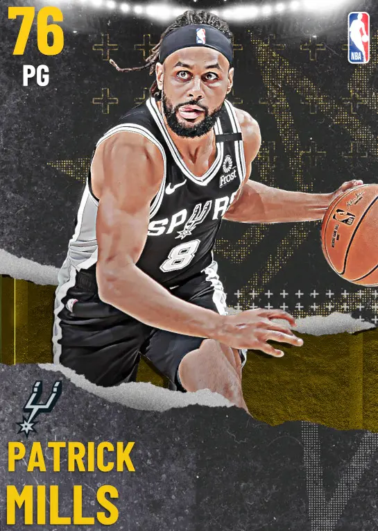 (GOLD) Patrick Mills (76 OVR)