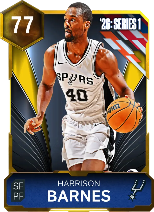 (GOLD) Harrison Barnes (77 OVR)