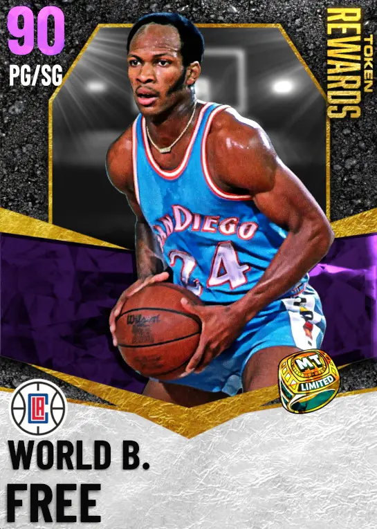 (AMETHYST) World B. Free (90 OVR)