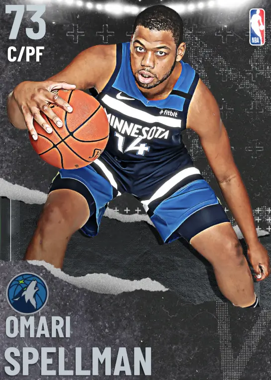(SILVER) Omari Spellman (73 OVR)