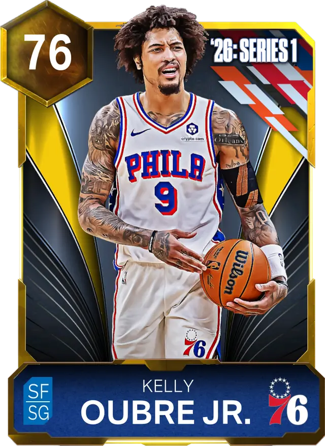 (GOLD) Kelly Oubre Jr. (76 OVR)