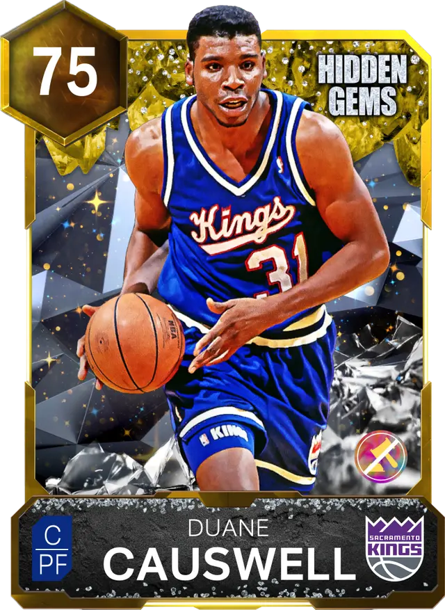(GOLD) Duane Causwell (75 OVR)