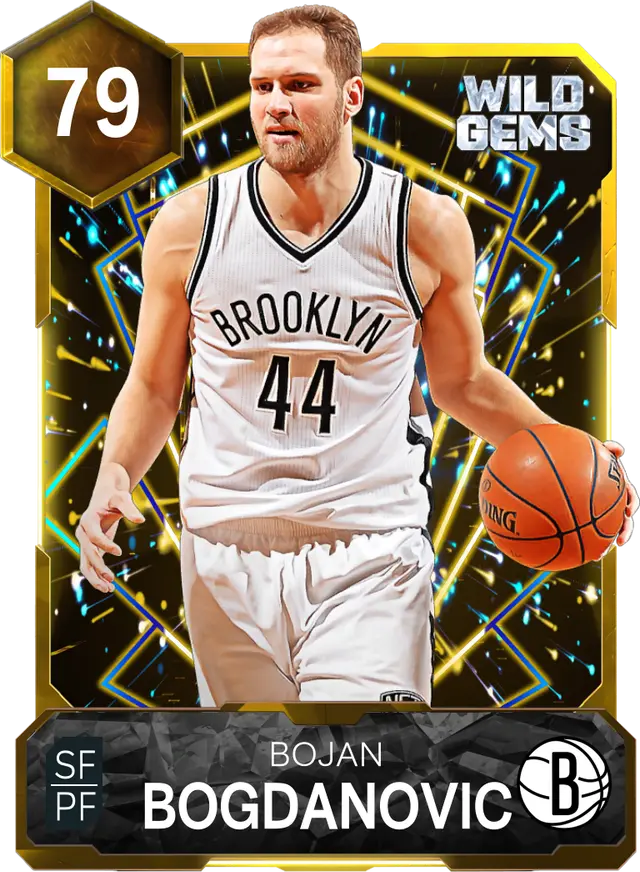 79 Bojan Bogdanovic | Gold Wild Gems