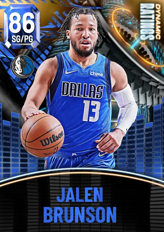 (SAPPHIRE) Jalen Brunson (86 OVR)