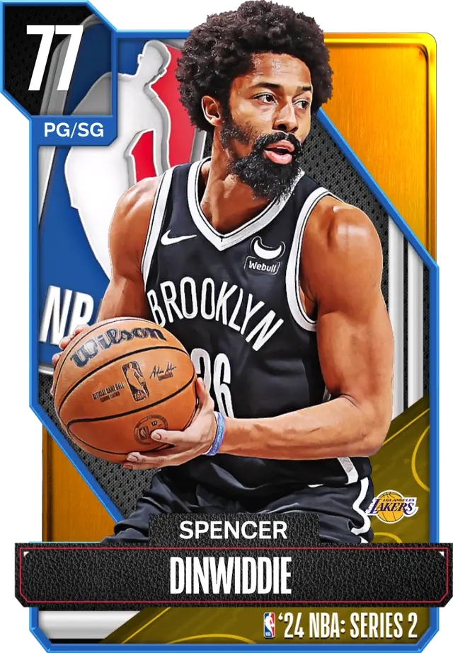 (GOLD) Spencer Dinwiddie (77 OVR)