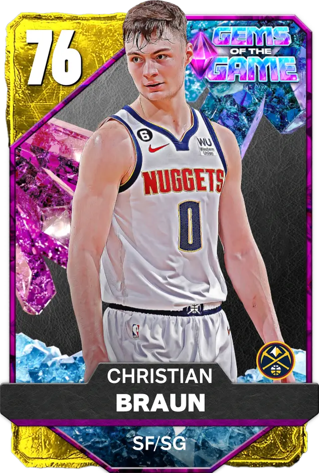 76 Christian Braun | Gold Gems of the Game