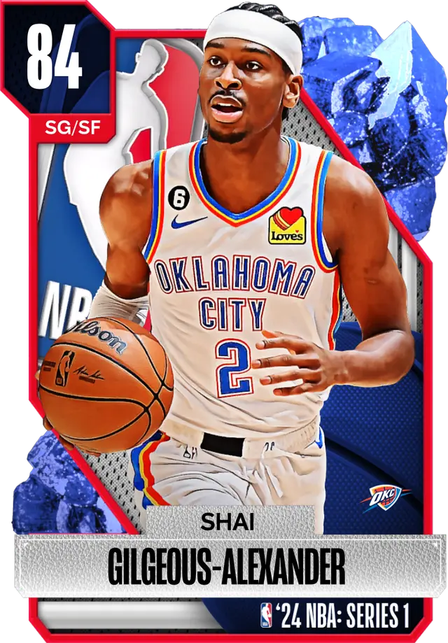 (SAPPHIRE) Shai Gilgeous-Alexander (84 OVR)