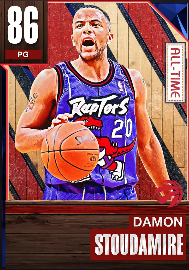 (SAPPHIRE) Damon Stoudamire (86 OVR)
