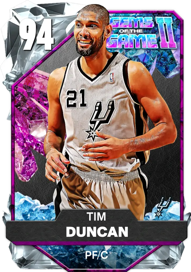 (DIAMOND) Tim Duncan (94 OVR)