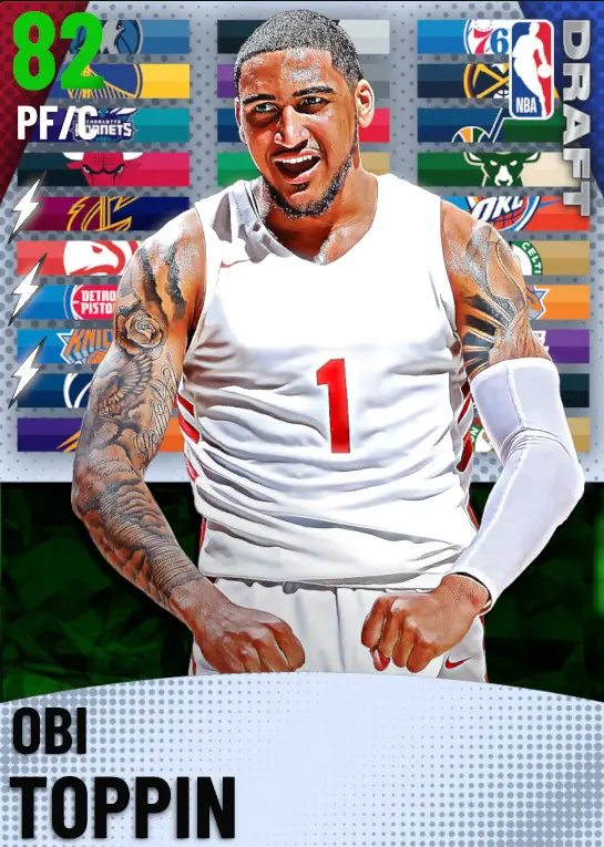 (EMERALD) Obi Toppin (82 OVR)