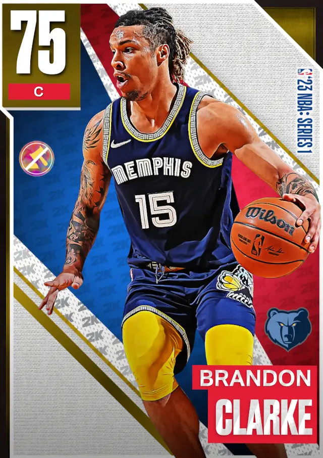 (GOLD) Brandon Clarke (75 OVR)