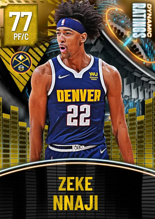 (GOLD) Zeke Nnaji (77 OVR)