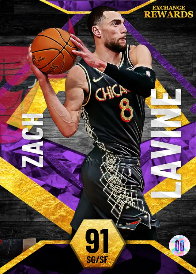 (AMETHYST) Zach LaVine (91 OVR)