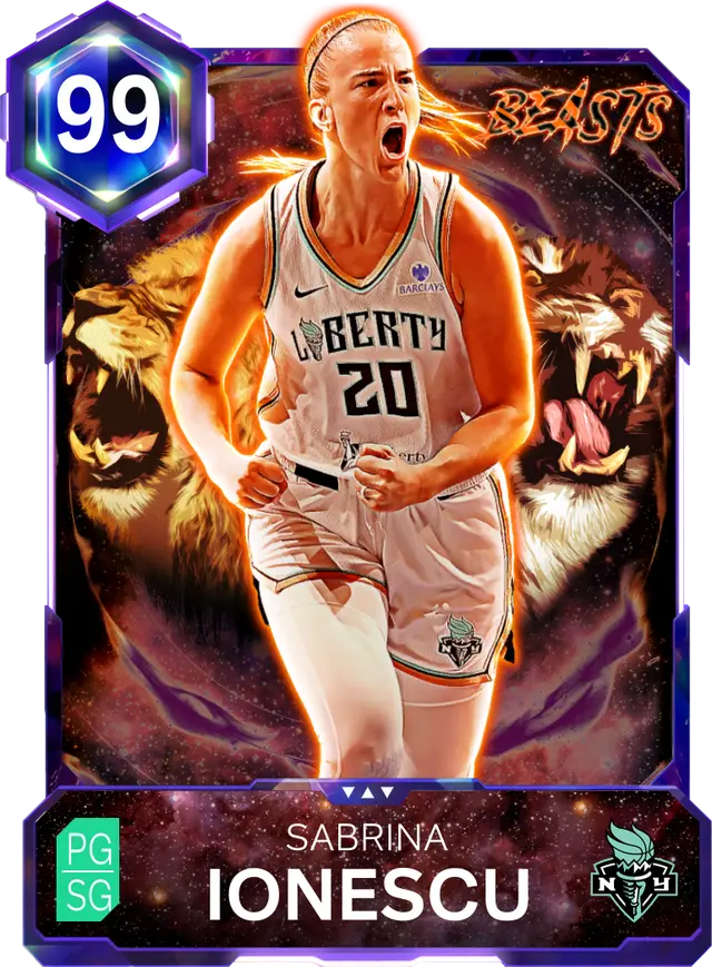 (DM) Sabrina Ionescu (99 OVR)