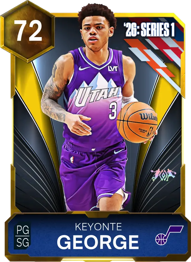 (GOLD) Keyonte George (72 OVR)