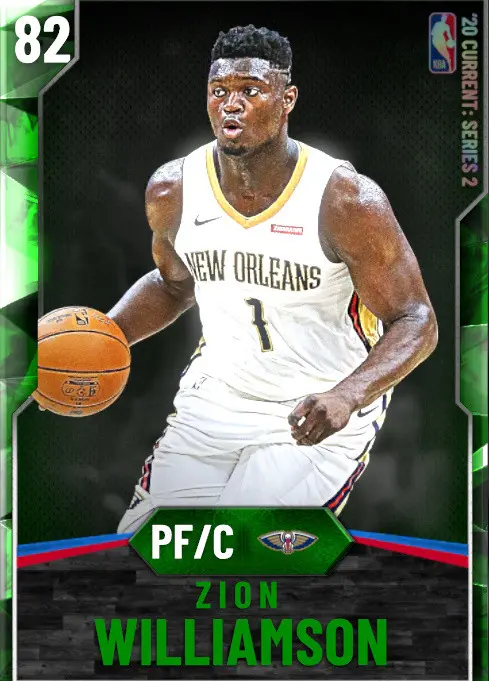 (EMERALD) Zion Williamson (82 OVR)