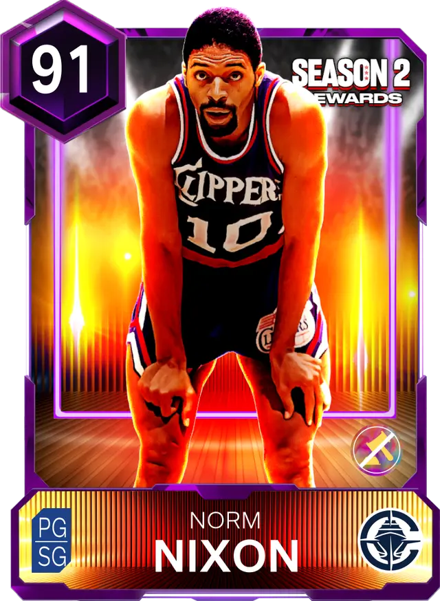 (AMETHYST) Norm Nixon (91 OVR)