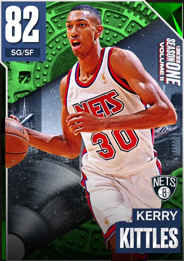 (EMERALD) Kerry Kittles (82 OVR)