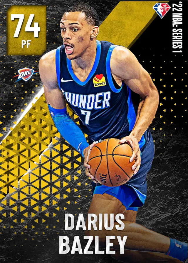 (GOLD) Darius Bazley (74 OVR)