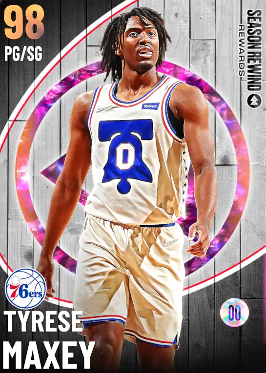 (OPAL) Tyrese Maxey (98 OVR)