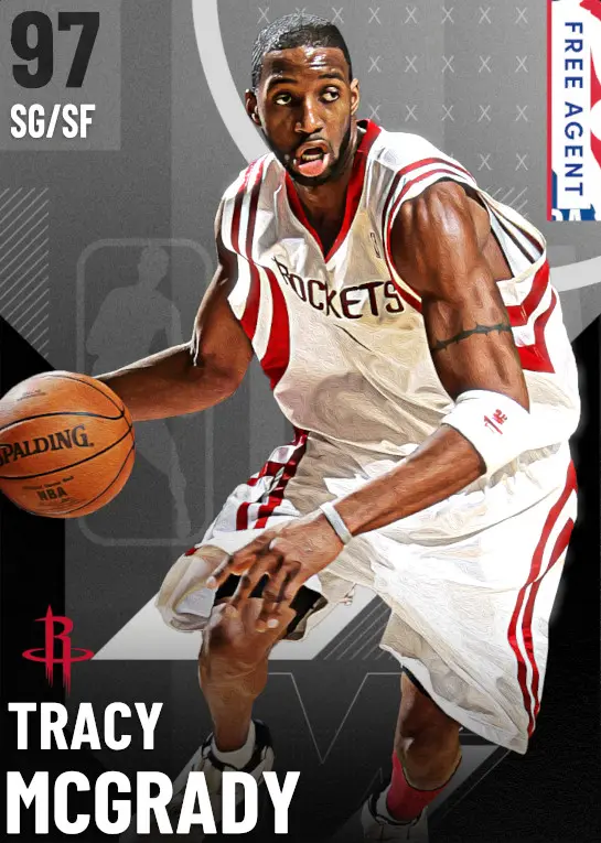 (FREEAGENT) Tracy McGrady (97 OVR)