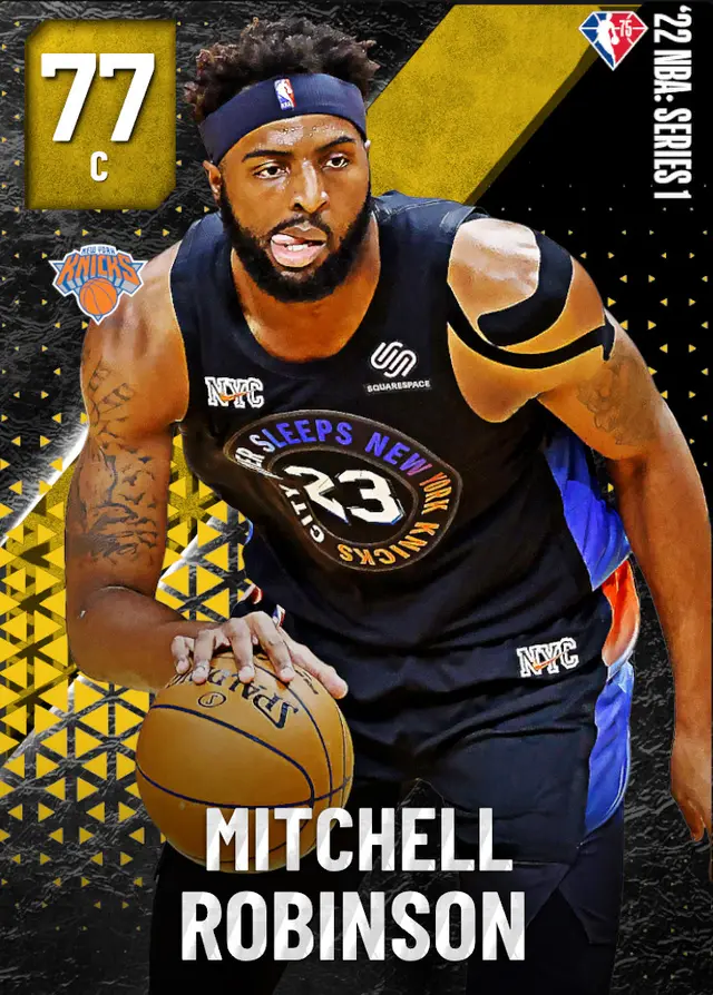 (GOLD) Mitchell Robinson (77 OVR)