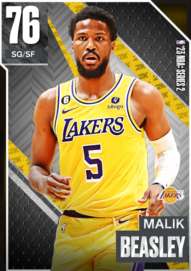 76 Malik Beasley | Los Angeles Lakers