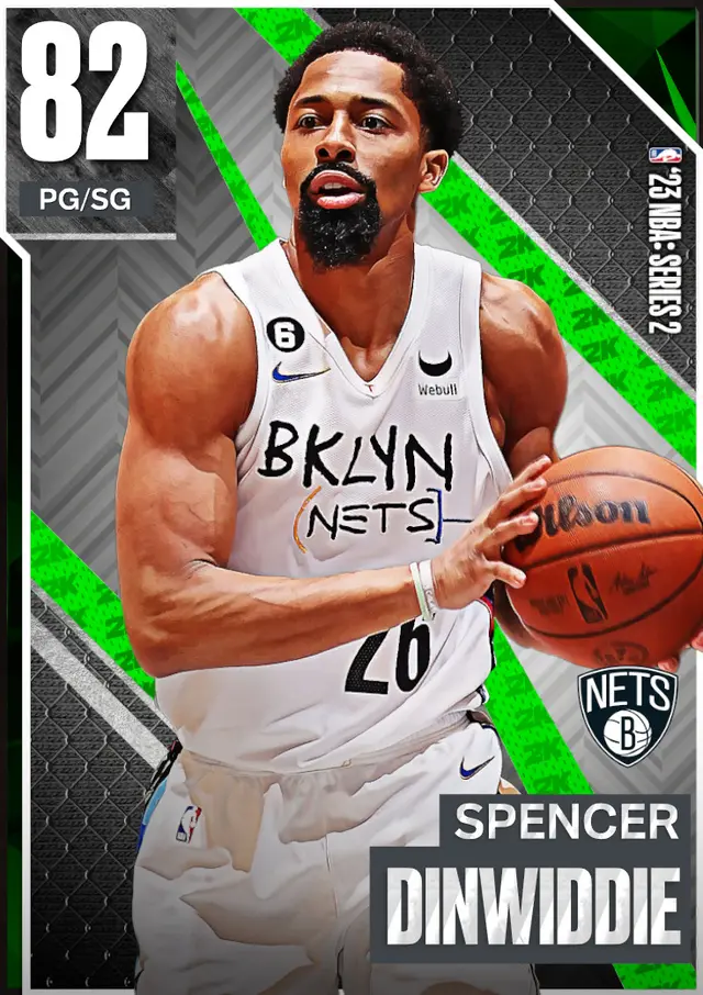 (EMERALD) Spencer Dinwiddie (82 OVR)