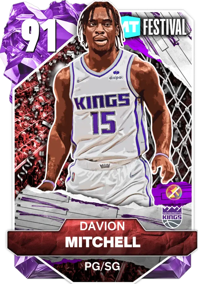 (AMETHYST) Davion Mitchell (91 OVR)