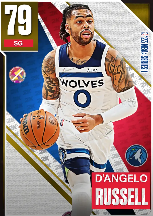 (GOLD) D'Angelo Russell (79 OVR)