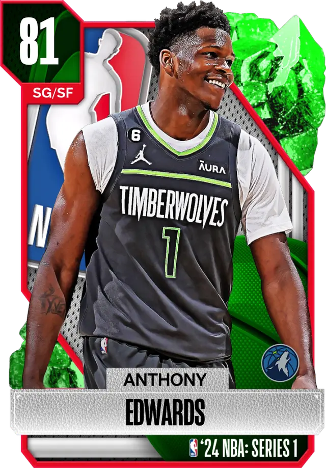 (EMERALD) Anthony Edwards (81 OVR)