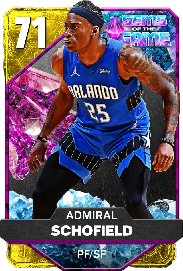 71 Admiral Schofield | Gold Gems of the Game