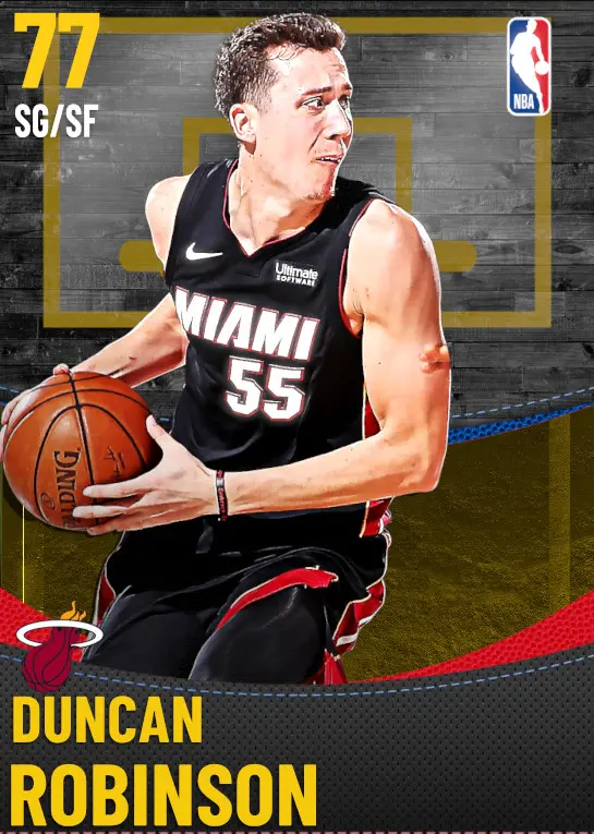 (GOLD) Duncan Robinson (77 OVR)