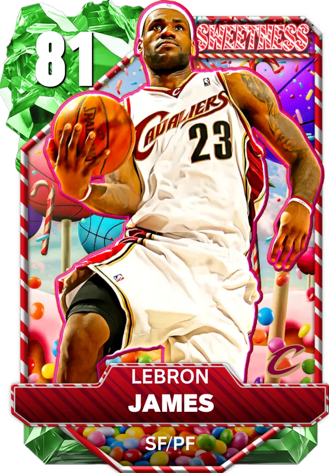 (EMERALD) LeBron James (81 OVR)