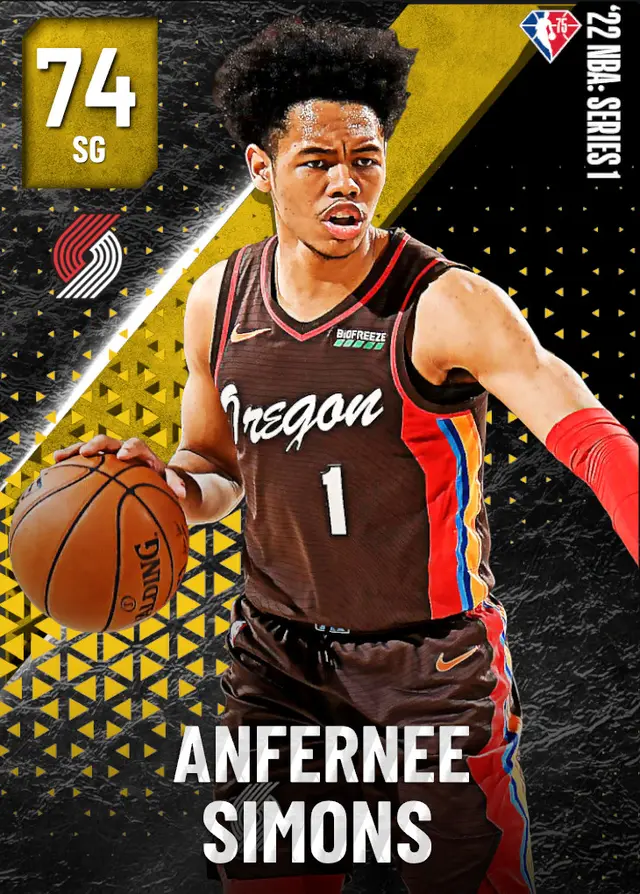 (GOLD) Anfernee Simons (74 OVR)