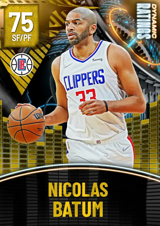 (GOLD) Nicolas Batum (75 OVR)